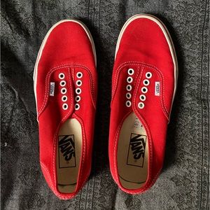 Red Vans
